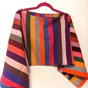 4Kinship (Orenda Tribe) Rainbow Oaxacan Top - NWT
